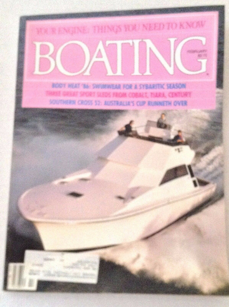 Boating Magazine Southern Cross 52 Australia's Cup February 1986 013017RH