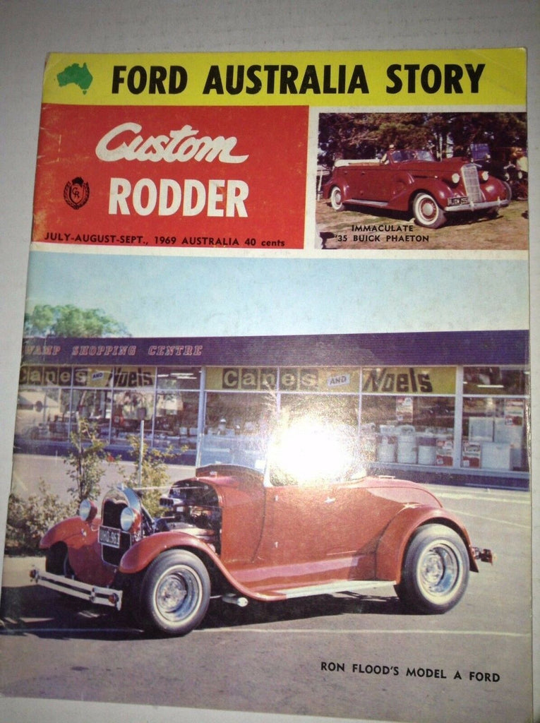 Custom Rodder Magazine Ron Flood's Model A Ford September 1969 041917nonrh2