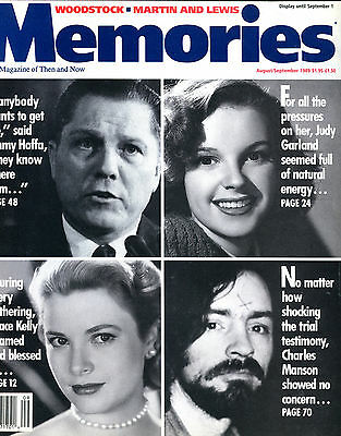 Memories The Magazine of Then and Now Aug./Sept. 1989 Jimmy Hoffa EX 012016jhe