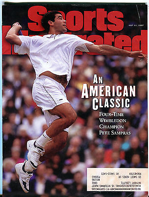 Sports Illustrated Magazine July 14 1997 Pete Sampras EX 022516jhe