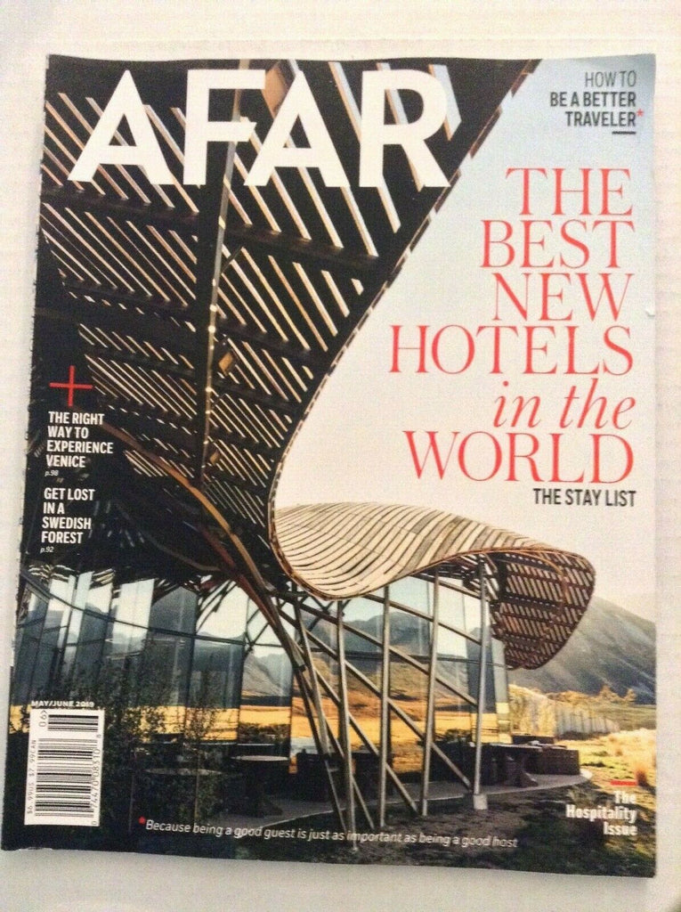 Afar Magazine Best New Hotels In The World May/June 2019 072619nonrh