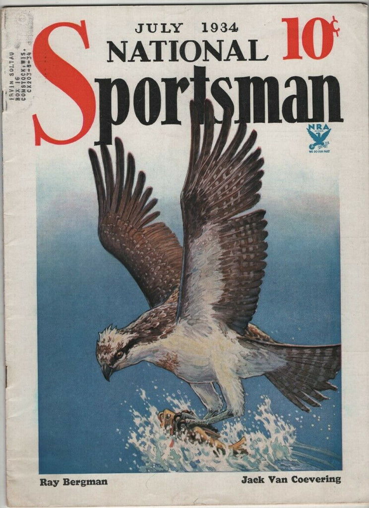 National Sportsman Mag Red Warriors Of The Atlantic July 1934 020321nonr