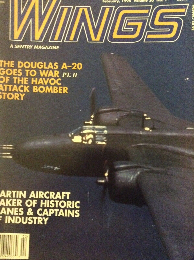 Wings Magazine The Douglas A-20 Goes To War February 1996 112618nonrh