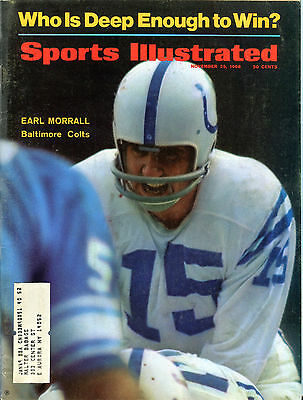 Sports Illustrated Magazine November 25 1968 Earl Morrall EX 060716jhe