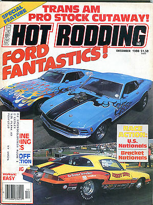 Popular Hot Rodding Magazine December 1980 Ford Fantastics! VGEX 010816jhe