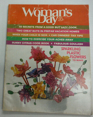 Woman's Day Magazine 50 Secrets From A Good But Lazy Cook March 1969 071015R2