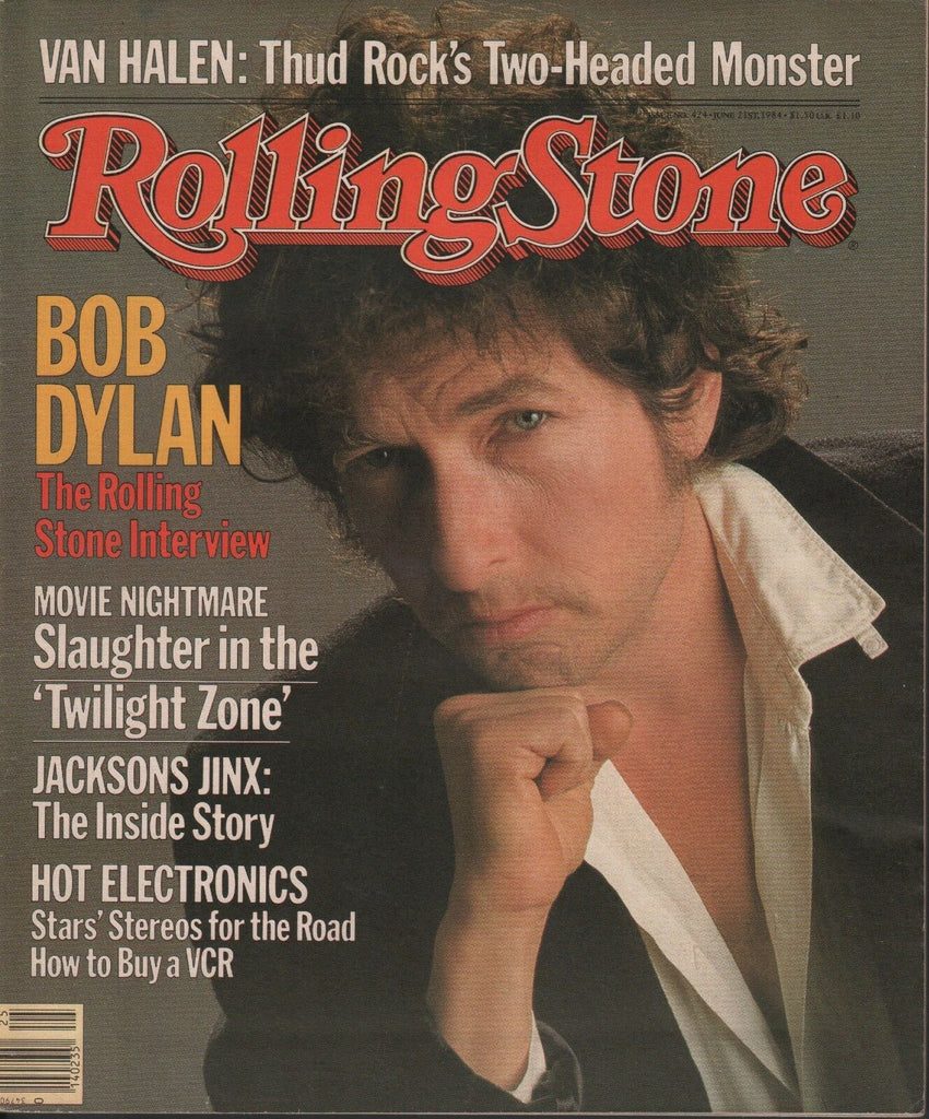 Rolling Stone June 21 1984 Bob Dylan Van Halen Jacksons Jinx 042618DBE