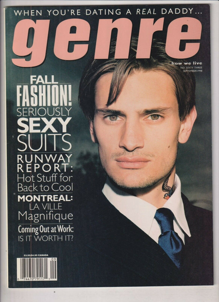 Genre Gay Fashion Mag Robert Ellsworth Tim Bergling September 1998 031120nonr