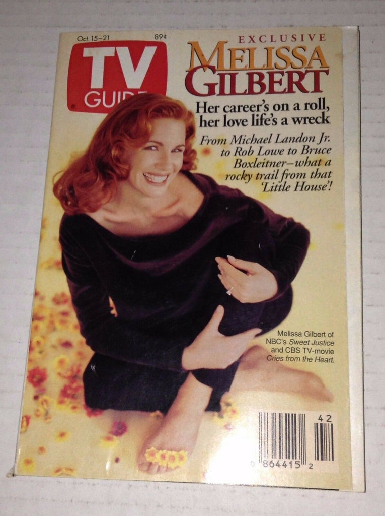 Tv Guide Magazine Melissa Gilbert October 15-21 1994 021517RH