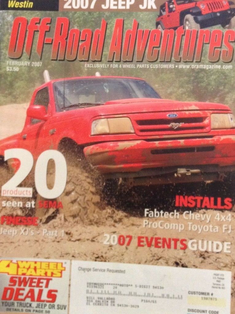 Off-Road Adventures Magazine 20 Products At SEMA February 2007 020818nonrh