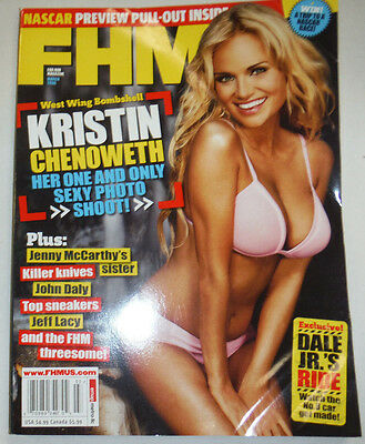 FHM Magazine Kristin Chenoweth & Jenny McCarthy March 2006 NO ML 121614R2