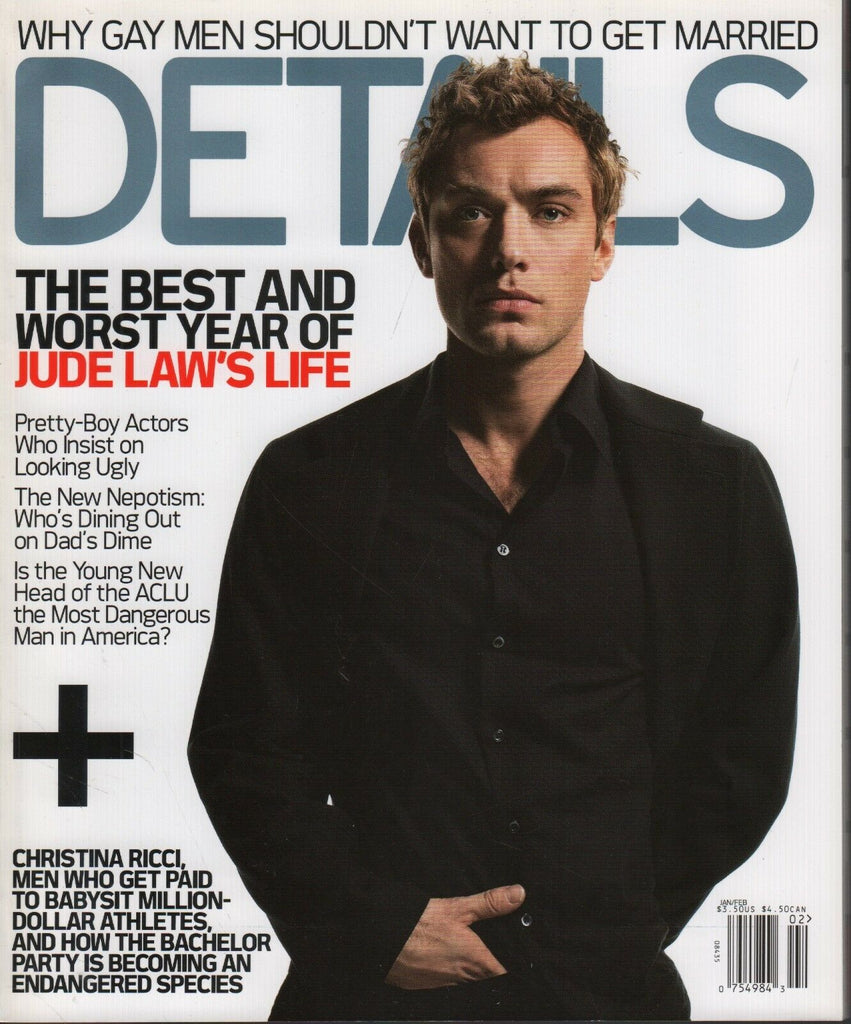 Details January February 2004 Jude Law Christina Ricci 102518DBF