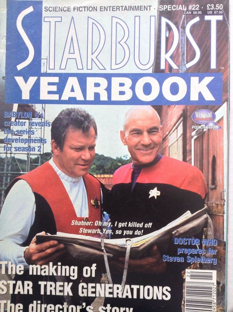 Starburst Magazine Yearbook William Shatner No.22 1994/95 092117nonrh