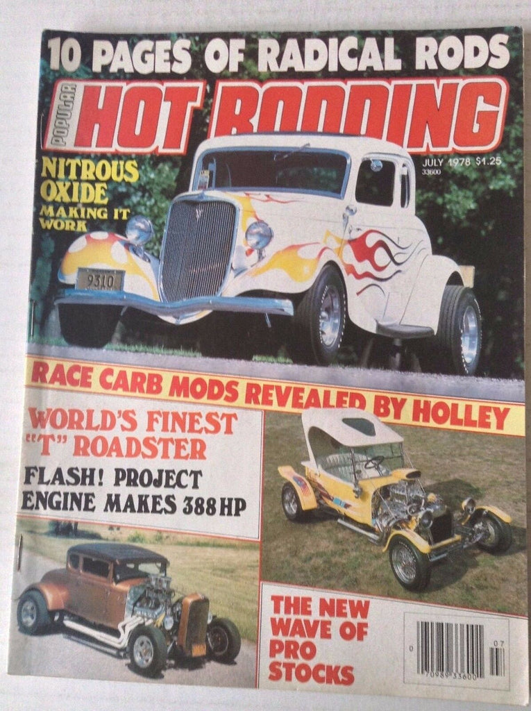 Popular Hot Rodding Magazine Race Carb Mods July 1978 042517nonrh