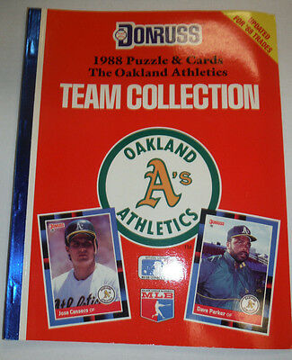Donruss Magazine Oakland A's Team Collection 1988 123114R2