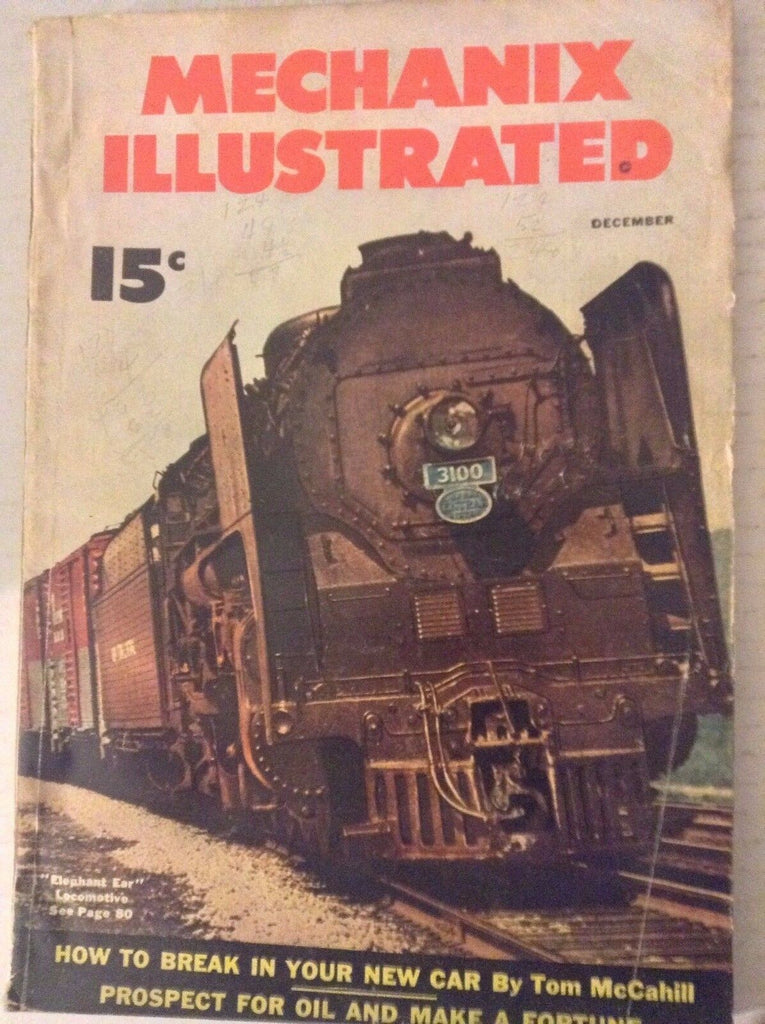 Mechanix Illustrated Magazine Break In Your New Car December 1950 081617nonrh