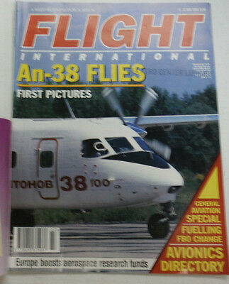 Flight International Magazine AN-38 Flies Europe Aerospace July 1994 061115R
