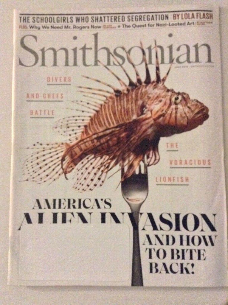 Smithsonian Magazine The Voracious Lionfish June 2018 052319nonrh