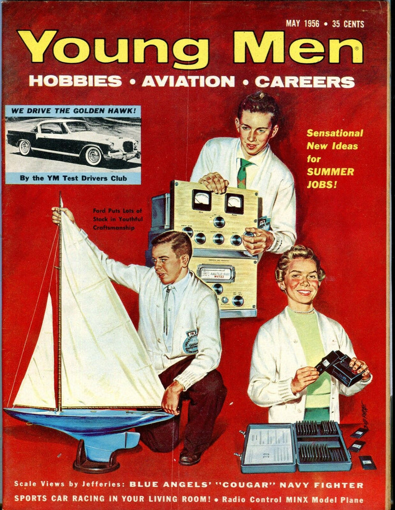 Young Men Magazine May 1956 Blue Angels VG 041417nonjhe