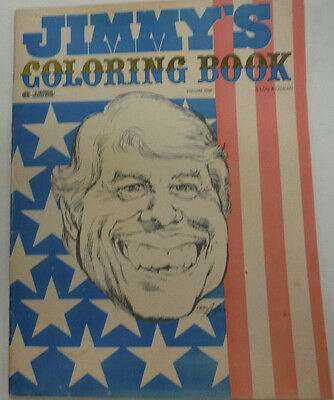 Jimmy Carter's Coloring Book Magazine UNUSED 1976 060815R2