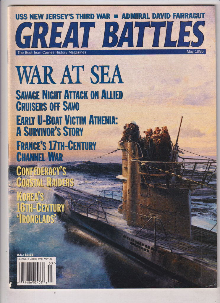 Great Battles Mag War At Sea & Savage Night Attack May 1995 121719nonr