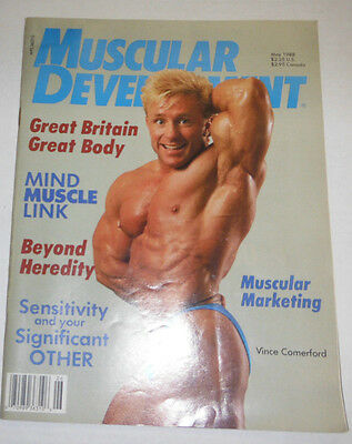 Muscular Development Magazine Vince Comerford May 1988 110714R