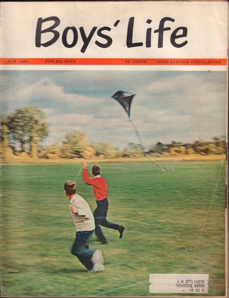 Boys Life May 1963 Kite Flying w/ML 011717DBE
