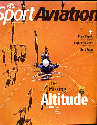 EAA Sport Aviation Magazine April 2011 The Missing Altitude EX 010516jhe2