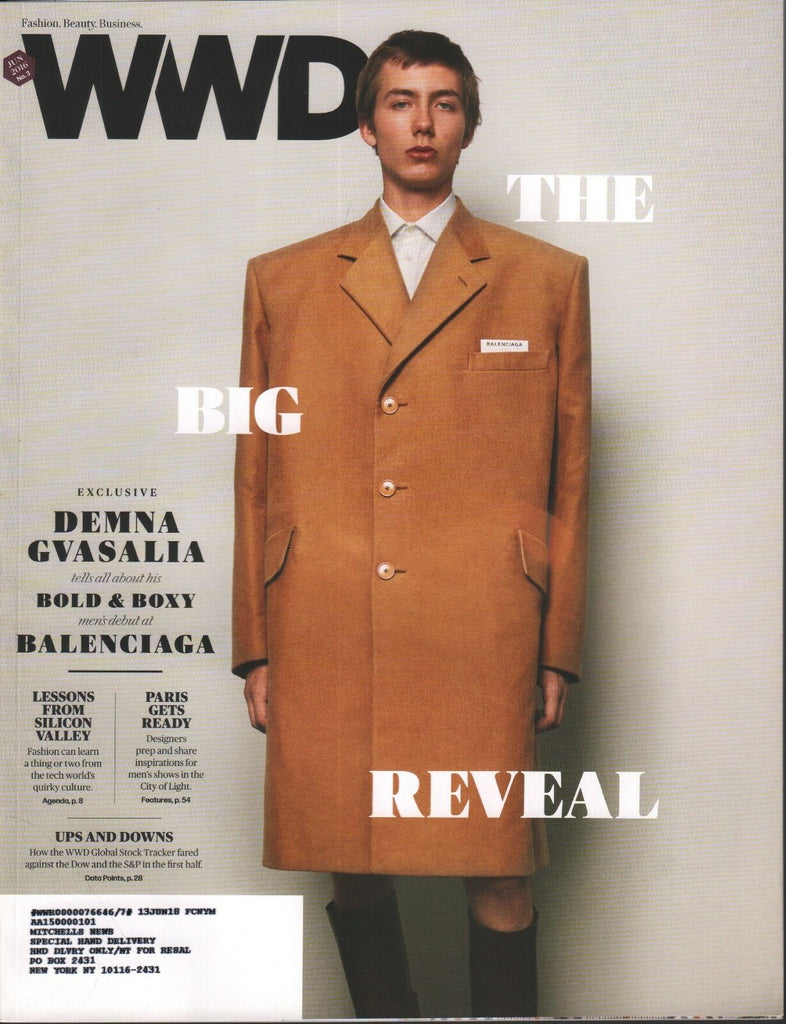 WWD June 2016 #3 Calvin Klein Emanuel Chirico w/ML 111318DBE