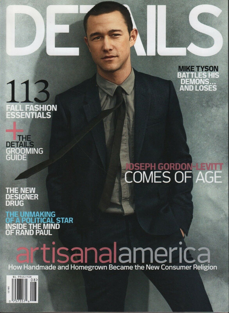 Details August 2010 mike Tyson Joseph Gordon-Levitt Rand Paul 052418DBF