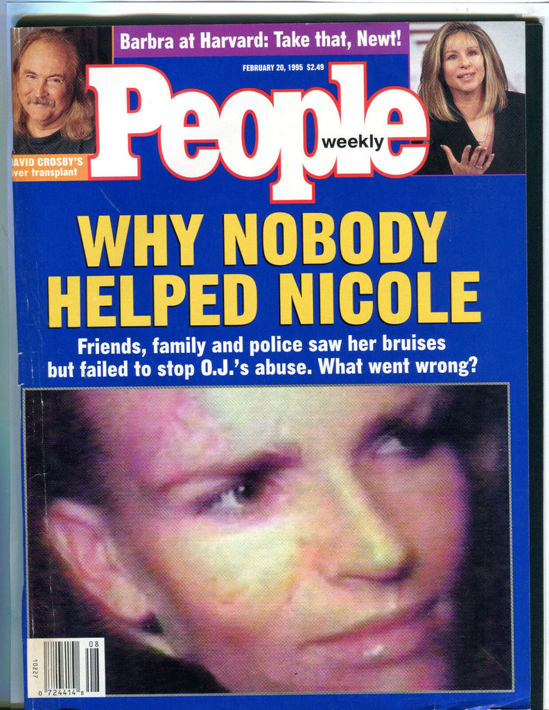 People Magazine February 20 1995 Nicole Brown Simpson EX 081816jhe