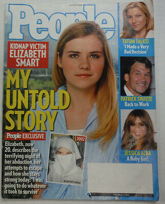 People Magazine Elizabeth Smart & Patrick Swayze June 2008 051915R