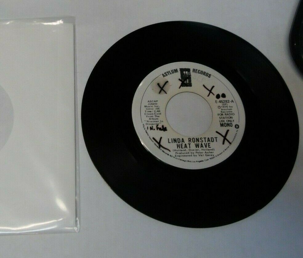 Linda Ronstadt Heat Wave DEMO MONO E-45282 022220LLE45