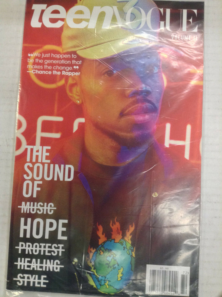 Teen Vogue Magazine Chance The Rapper 2017 Vol.2 SEALED 060117nonr