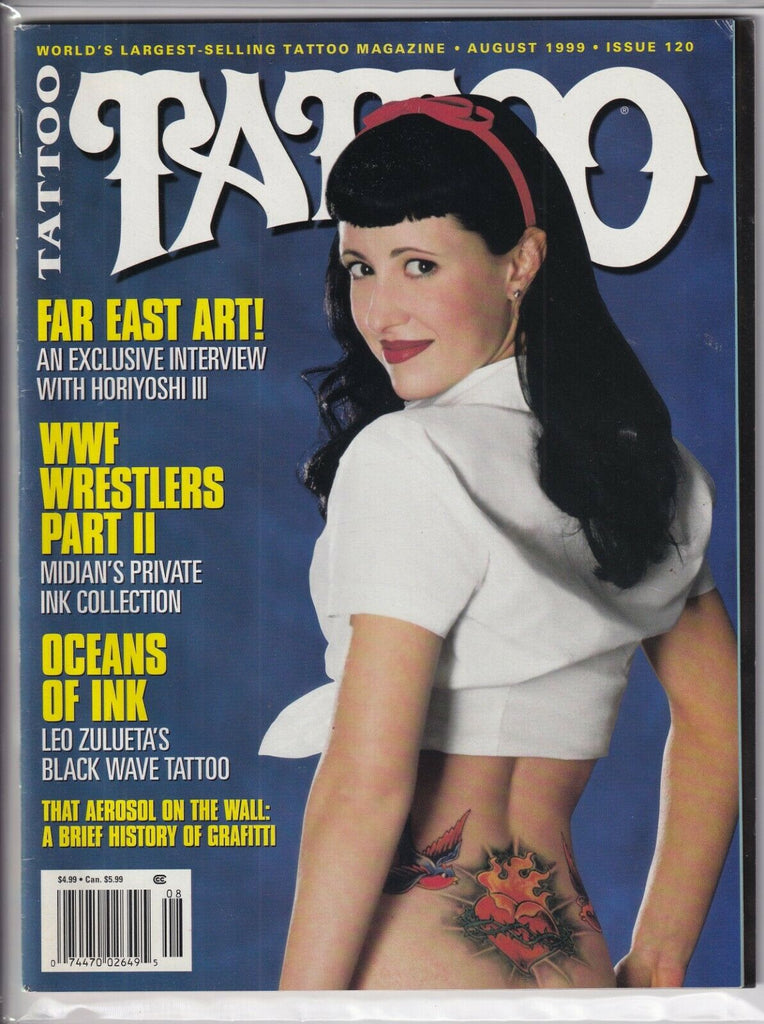 Tattoo Mag WWF Wrestlers Part II Horiyoshi III August 1999 092419nonr