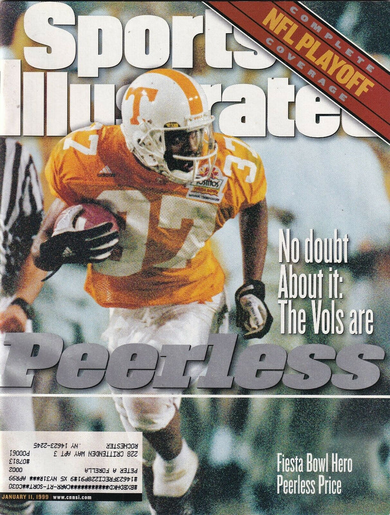 Sports Illustrated Peerless Price NFL Playoffs January 11, 1999 091719nonr