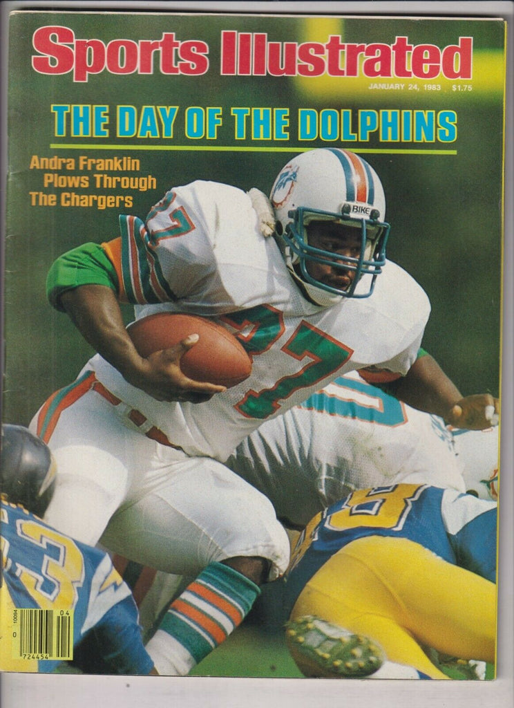 Sports Illustrated Andra Franklin Dolphins Chargers January 24 1983 021420nonr