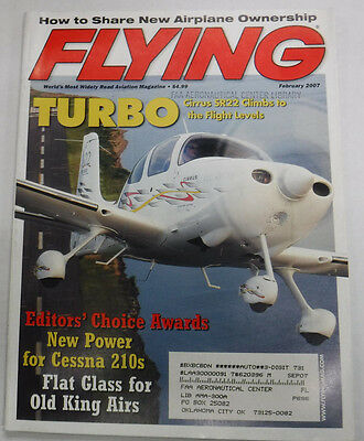 Flying Magazine Cirrus SR22 & Power For Cessna 210s February 2007 FAL 082115R2