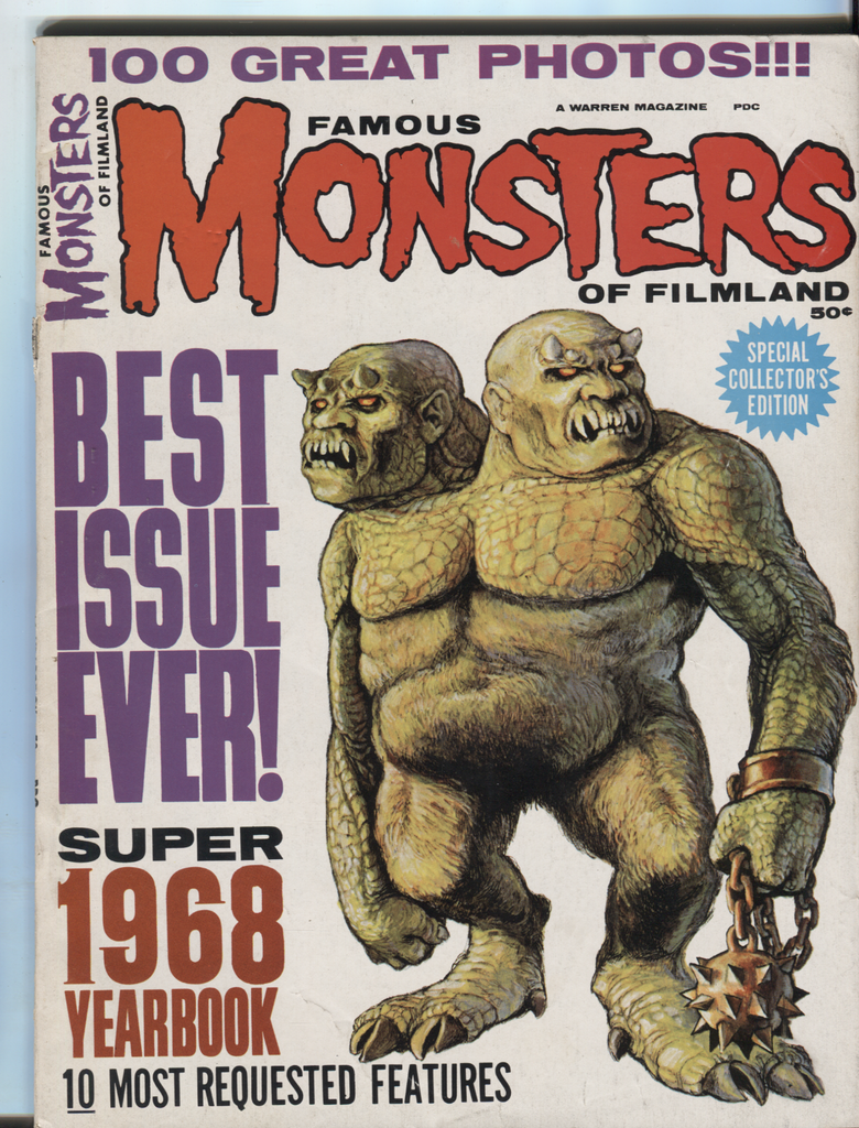 Famous Monsters of Filmland 1968 Yearbook King Kong 022521DBE