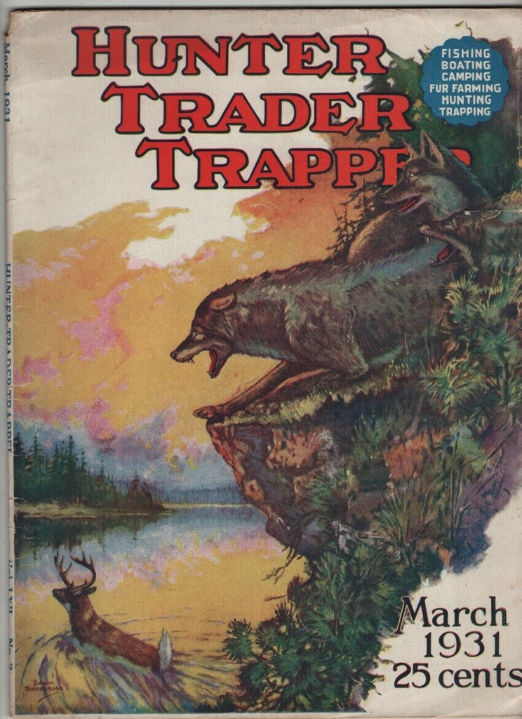 Hunter Trader Trapper Mag Deer Of Geneva Creek March 1931 021021nonr