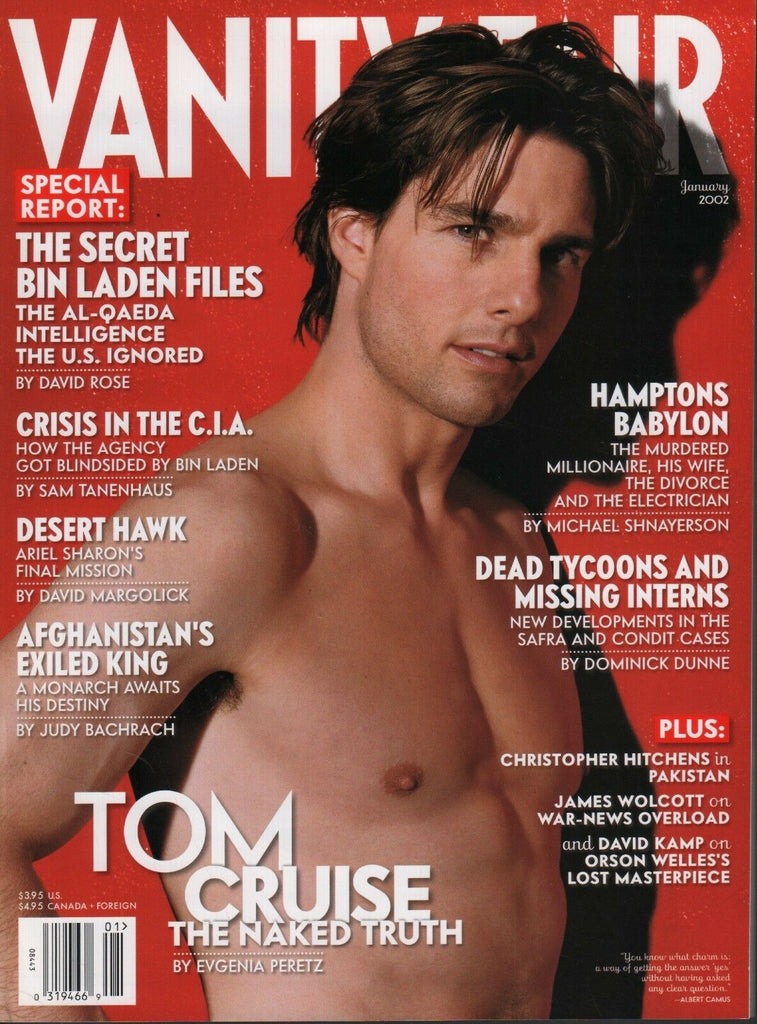 Vainity Fair January 2002 Tom Cruise Christopher Hitchens 070318DBE2