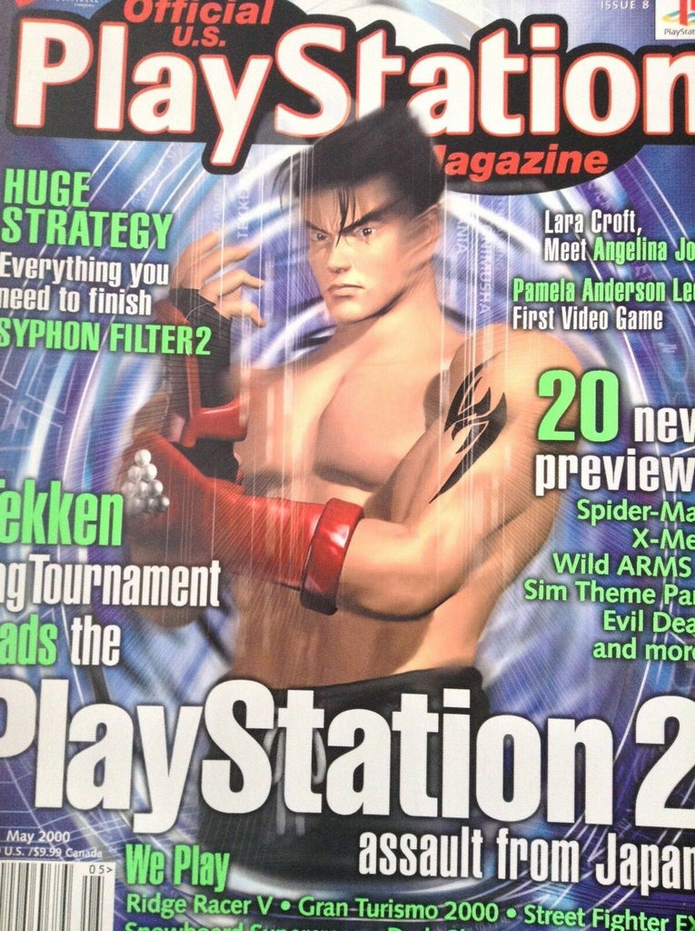 PlayStation Magazine Ps2 & Syphon Filter 2 May 2000 120418nonrh