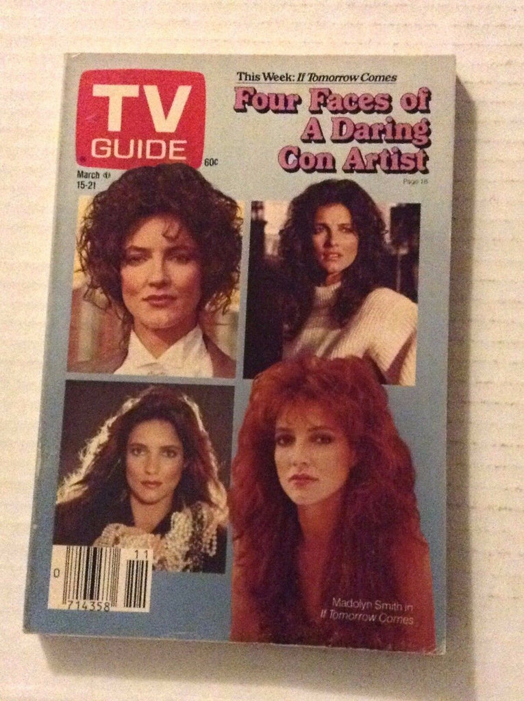 Tv Guide Magazine Madolyn Smith March 15-21 1986 021417RH