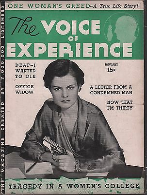 The Voice of Experience January 1936 Office Widow EX 122915DBE2
