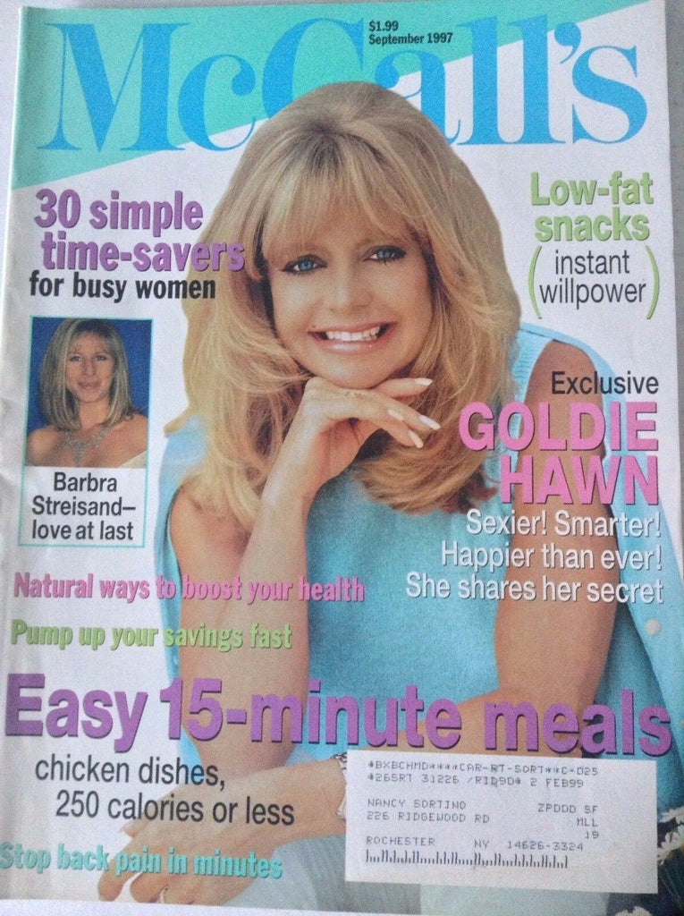 McCall's Magazine Goldie Hawn September 1997 081417nonrh2