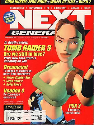 Next Generation January 1999 Tomb Raider 3, Duke Nukem VG 062416DBE