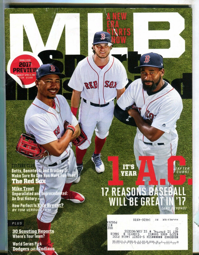 Sports Illustrated Magazine March 27 2017 Baseball Mike Trout GD 032817nonjhe
