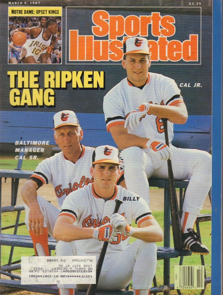 Sports Illustrated Magazine March 1987 Cal Ripken Jr. 092817nonjhe
