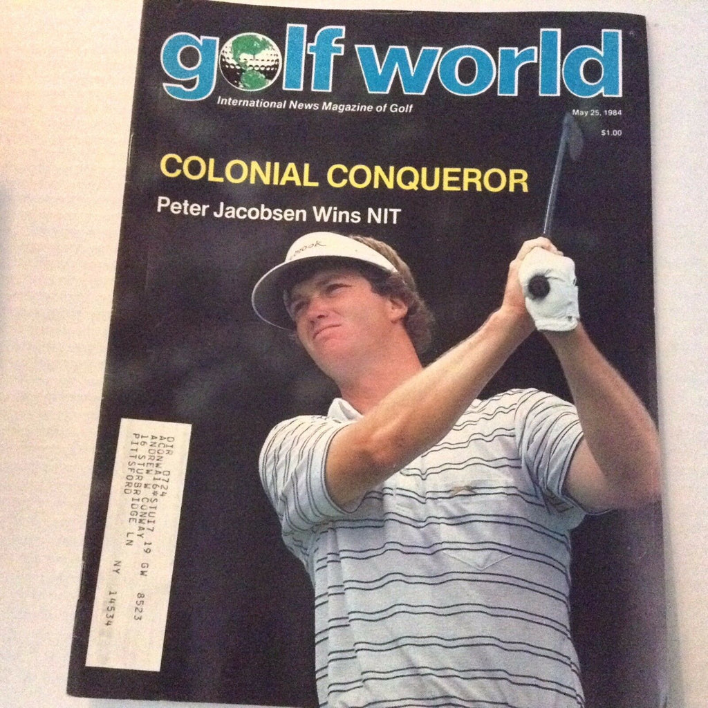 Golf World Magazine Peter Jacobsen Wins NIT May 25, 1984 062817nonrh