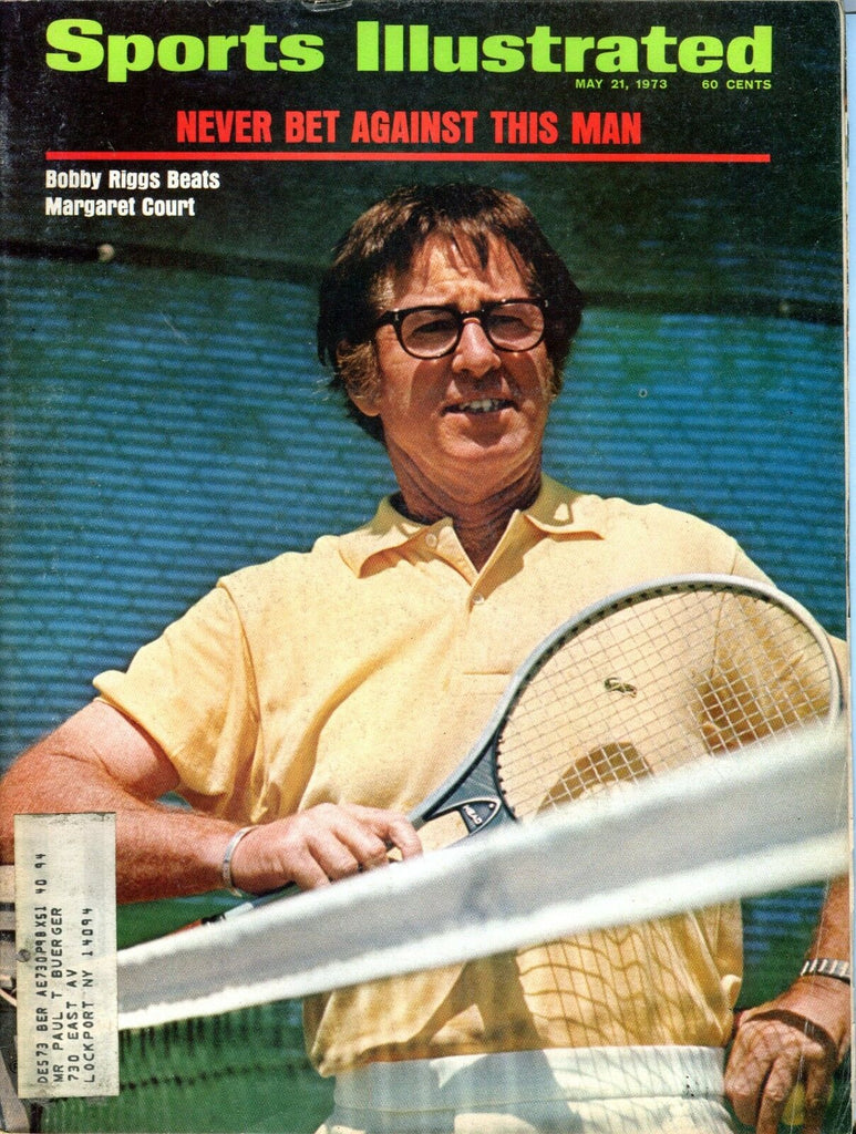 Sports Illustrated Magazine May 21 1973 Bobby Riggs VG w/ML 091416jhe